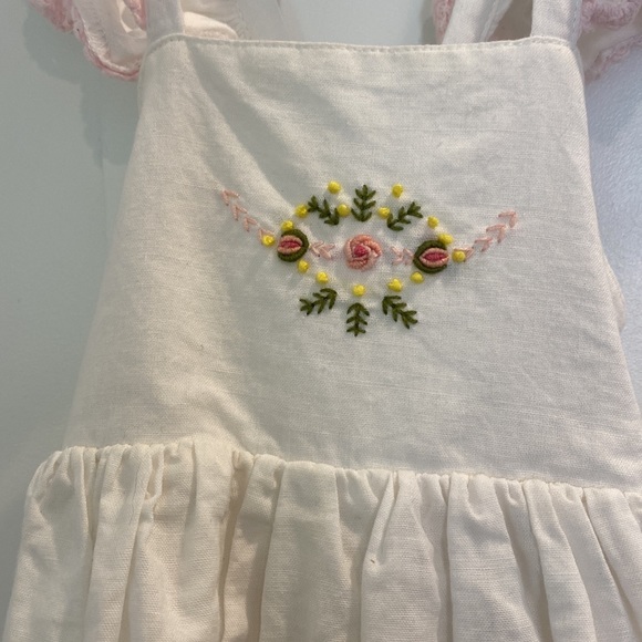 Toddler linen dress - Picture 2 of 4